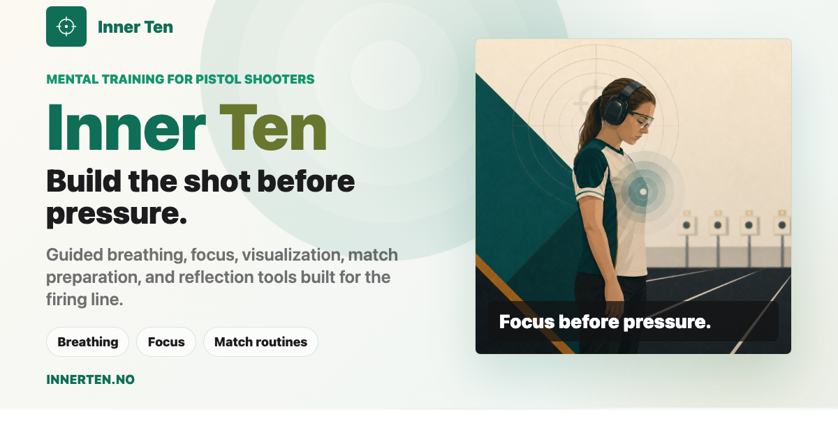 Inner Ten – Mental Training for Pistol Shooters